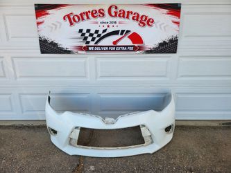 2014 2015 2016 Toyota Corolla Front Bumper Oem