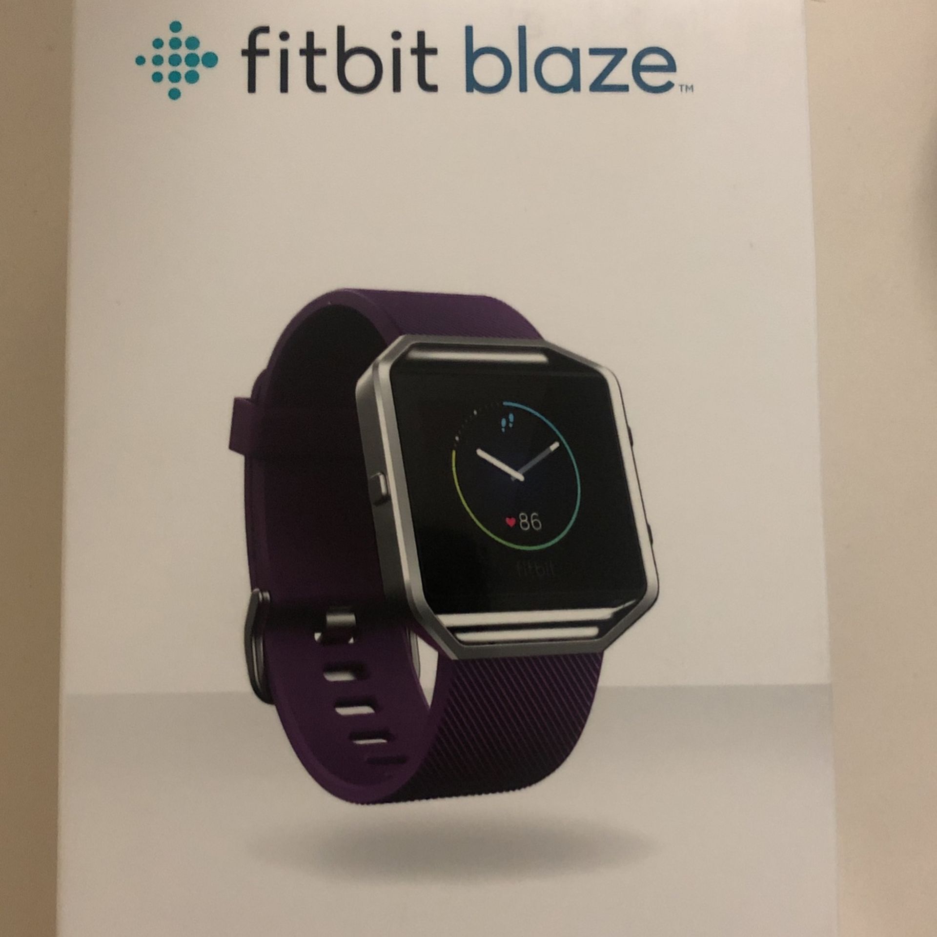 Fitbit Blaze Smart Fitness Watch Purple (New)
