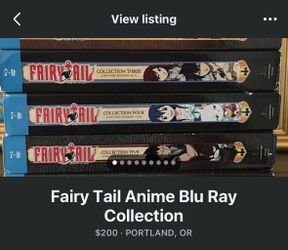 Fairy Tail Blu Ray Collection