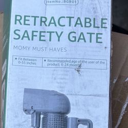 RETRACTABLE SAFETY GATE MOMY MUST HAVES • Fit Between 0-55 inches 