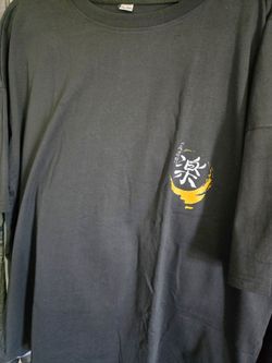 Men's heavy duty,print t-shirt, 2XL, black/gold, Fashion