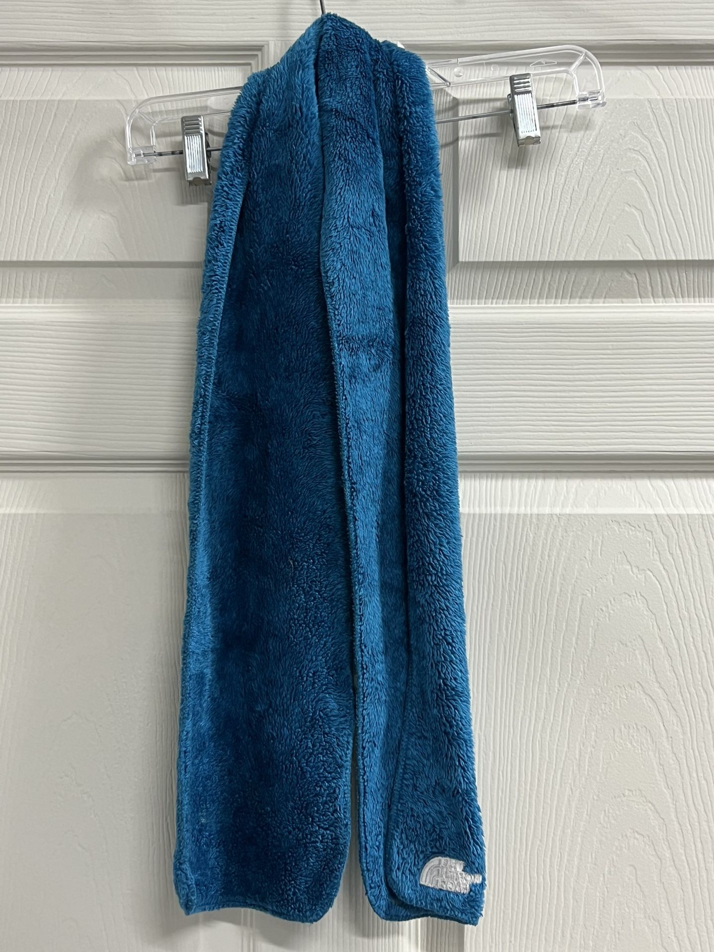 The North Face Youth Blue Fleece Denali Thermal Scarf - One Size - VGUC
