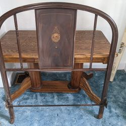 Antique Metal Headboard And Footboard
