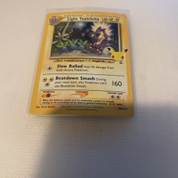 Pokémon Celebration Promo Light Toxtricity Swsh137