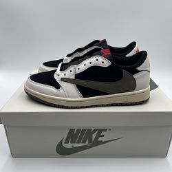 Travis Scott Olive Jordan 1 Low