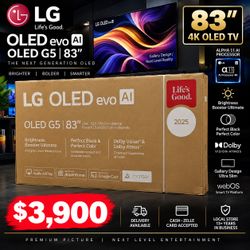 LG OLED G5 83 4K Smart BRAND NEW TV 83 INCH