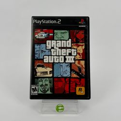 Grand Theft Auto III (Sony PlayStation 2 PS2, 2001)