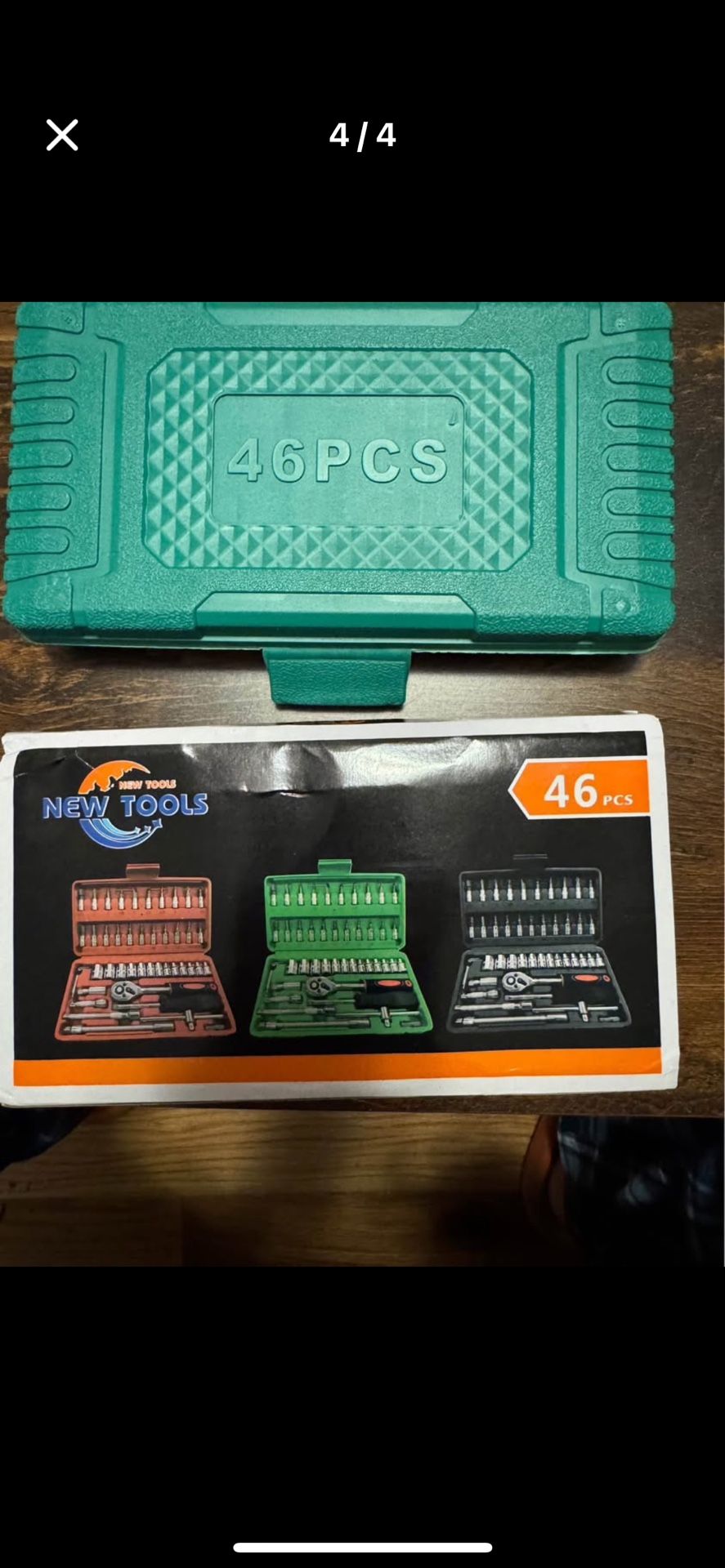 46-Piece Socket and Screwdriver Set