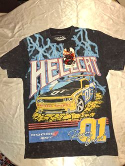 Reason x Dodge SRT Hellcat Graphic T-Shirt Mens Medium M NWT Limited Edition