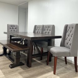 Solid Wood Dining Table Comedor De Madera 