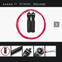 Rogue Fitness RX Custom Jump Rope - Pink