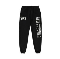 Puzzle in the Sky / Zack Bia Sky Sweatpants Rare Black Size M