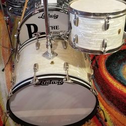 Vintage Ludwig Drum Set 2pc. WMP