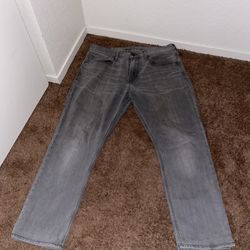Slim Fit Gray Jeans 