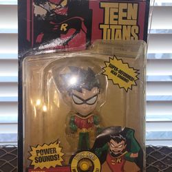 TEEN TITANS POWER SOUNDS ROBIN NEVER BEEN OPENED