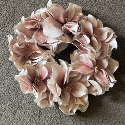 Faux Floral Wreath