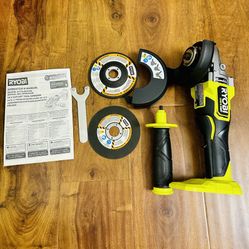 RYOBI Model PBLAG01 18V ONE+ HP Brushless Angle Grinder/Cut-Off Tool New Condition