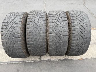 (4) 325/65R18 Goodyear Wrangler Territory AT