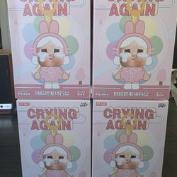 NEW Popmart Crying Again Crybaby