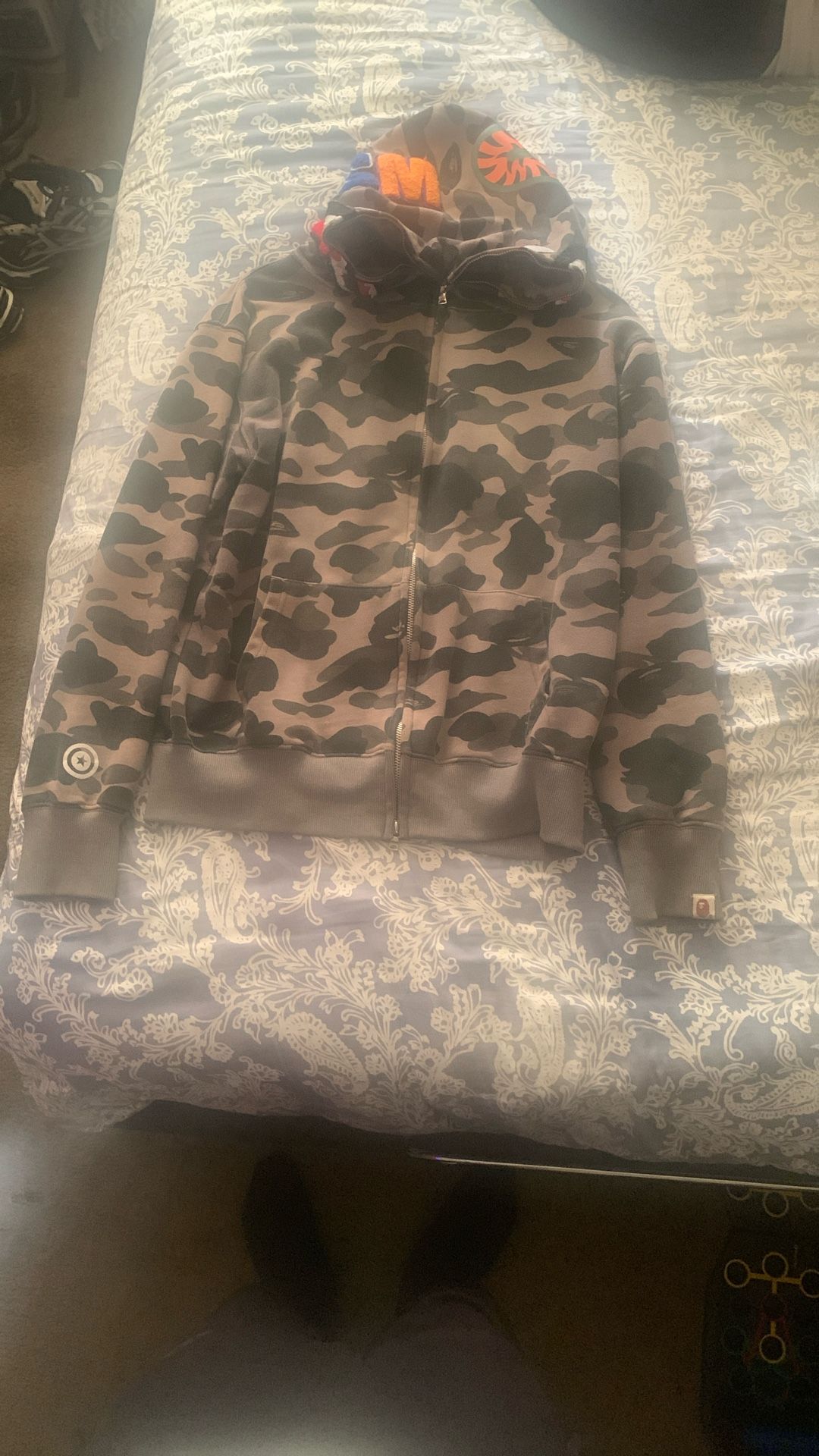 BAPE ABC Camo Shark Full Zip Hoodie