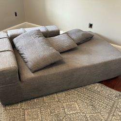 Sectional Memory Foam Couch 