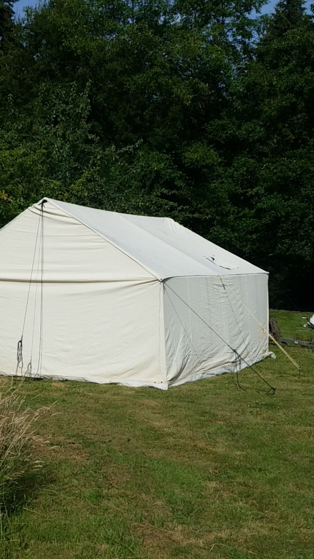 12x14 canvas wall tent for Sale in Seattle, WA OfferUp