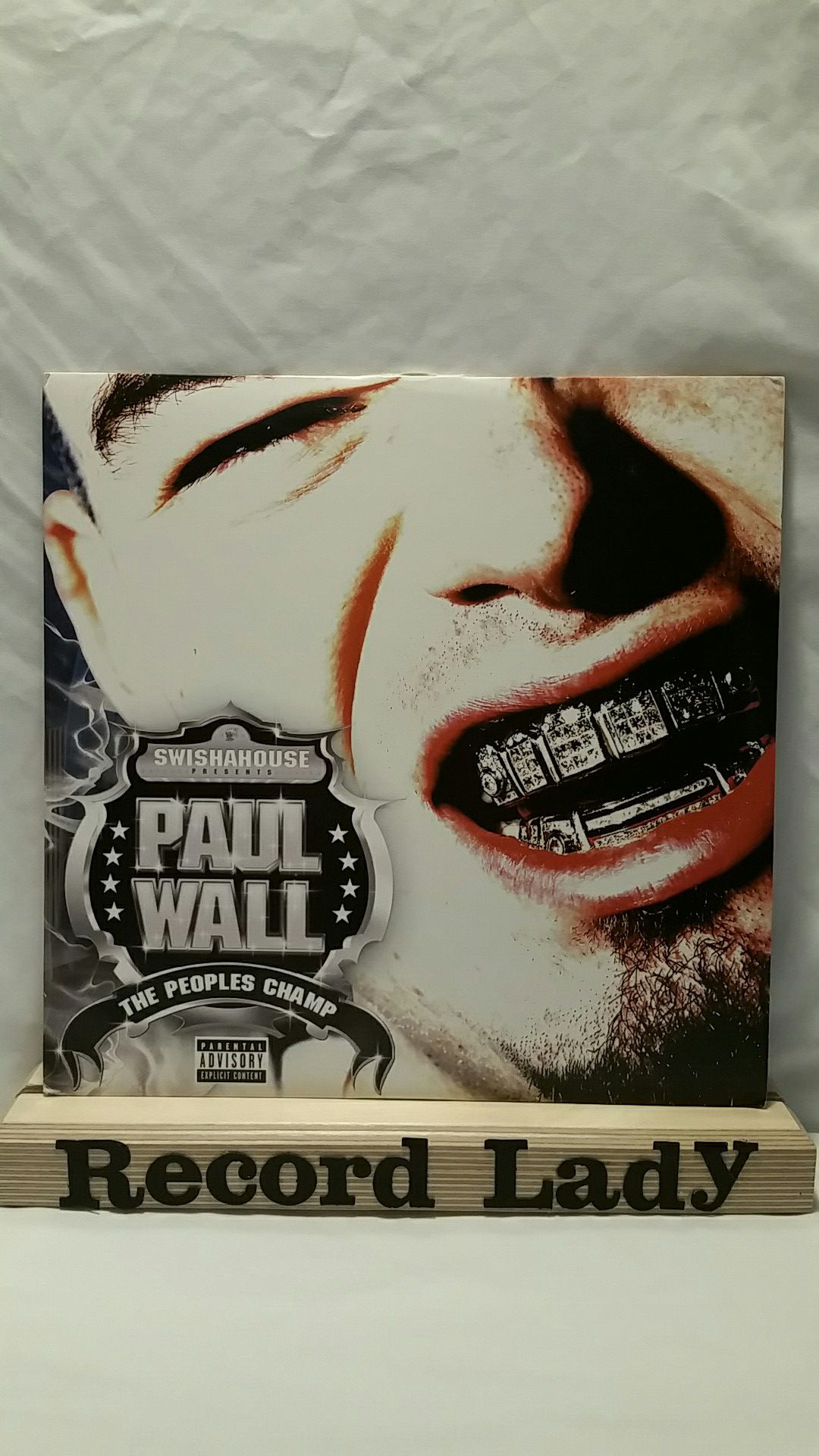 Paul Wall "The People's Champ" 2XLP vinyl records hip-hop / rap