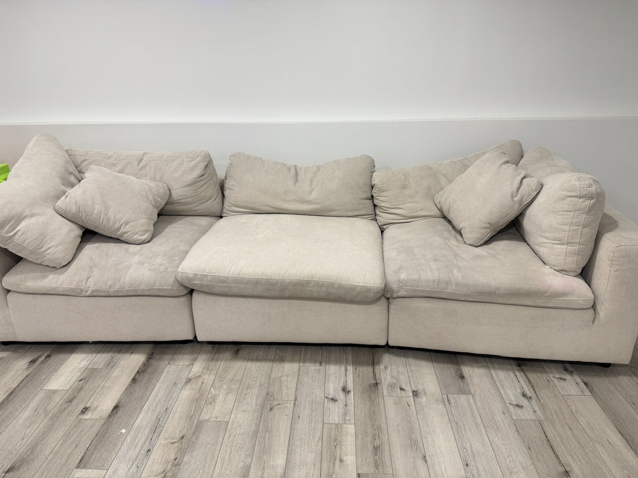 3 Piece Modular Sofa 