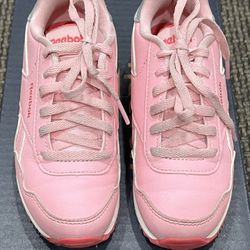 Reebok Astrorose Pink girls Sneakers Size 12