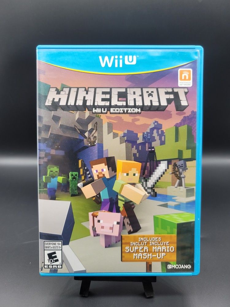Nintendo Wii U Minecraft Wii U Edition ( Tested & Working )