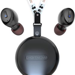 Bluetooth 5.1 Earbuds, Wireless Earbuds with Wireless Charging Case IPX8 Waterproof Bluetooth Headphones Bass Sound Earphones Noise Cancelling in Ear 