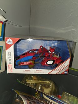 Marvel Toybox Spider-Man Bike Set