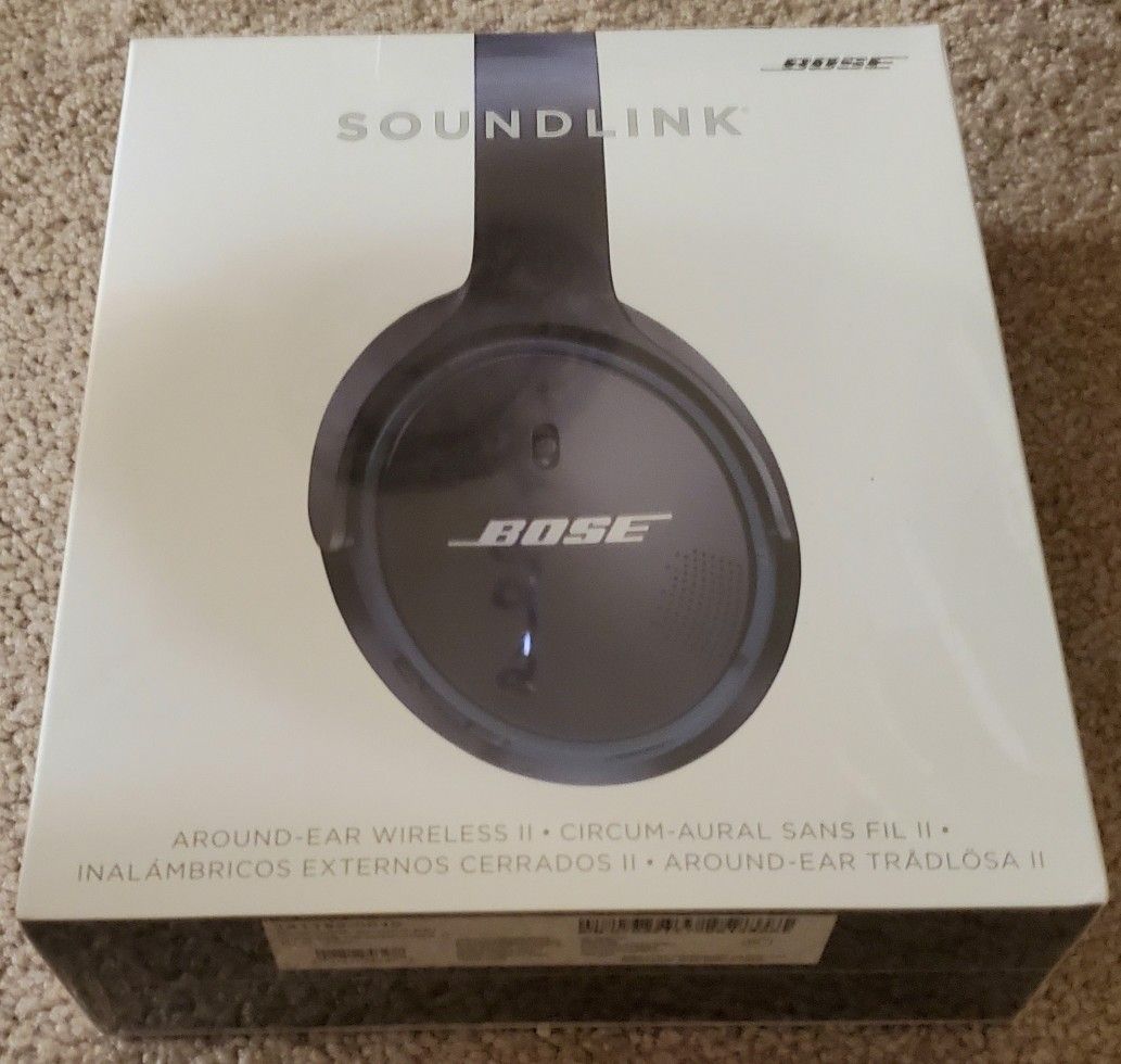 Bose Soundlink Wireless 2 Headphones - Brand New