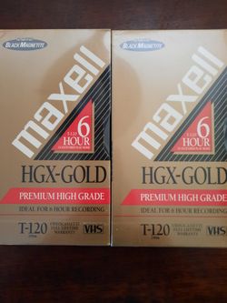VHS Tapes New