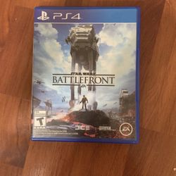 PS4 battlefront game disc