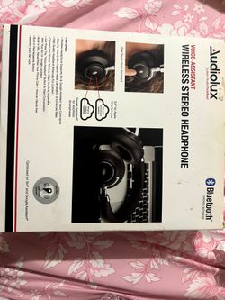 Audiolux Voice-Assistant Wireless Stereo Headphones
