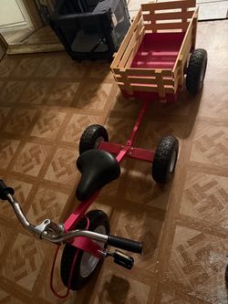 Tricycle with Wagon