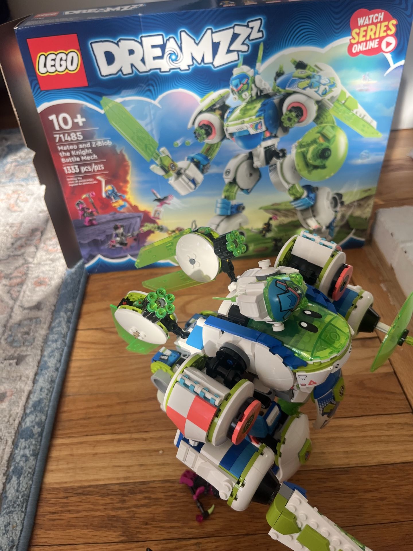 LEGO DREAMZzz Mateo and Z-Blob the Knight Battle Mech (set 71485)