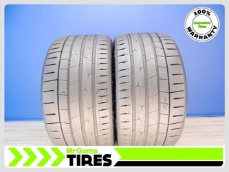 2 CONTINENTAL EXTREMECONTACT SPORT 02 295/35ZR19 USED TIRES 8/32 TREAD 2953519