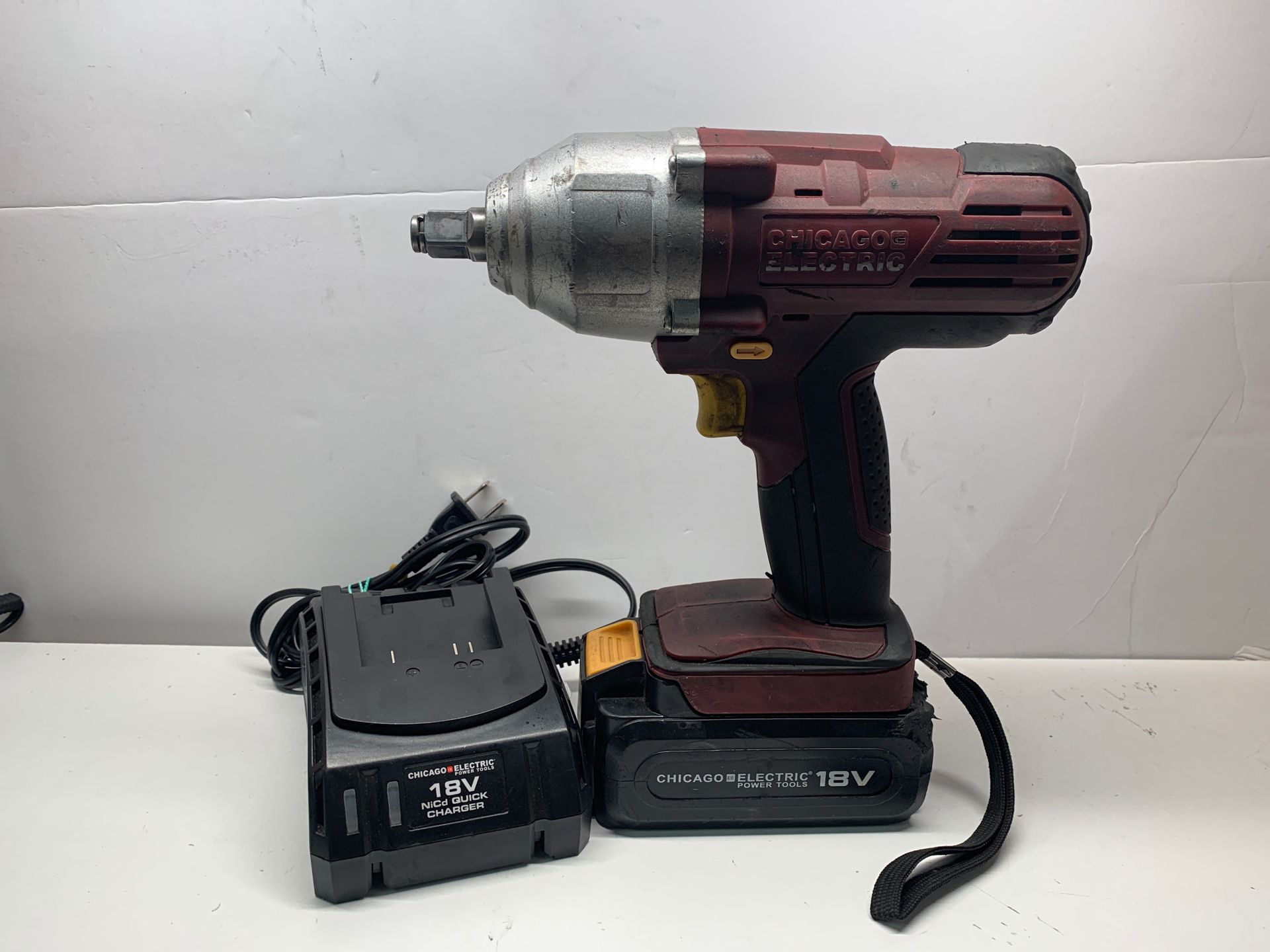 Chicago Electric 18v Impact Wrench 91276/13