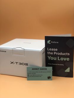 FujiFilm X-t30III CAMERA BODY ONLY