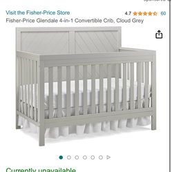 Fisher Price Crib/toddler Bed 