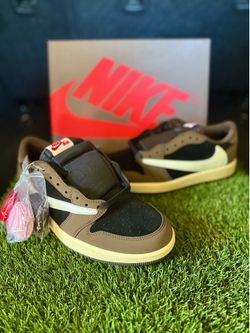 Travis scott dark mocha Nike air jordan shoes
