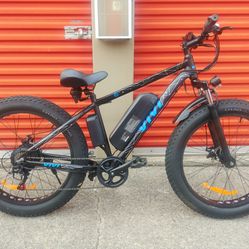 Used Once! $768 Like New vivi fat Tire Evoke W. Charger And Booklet!!