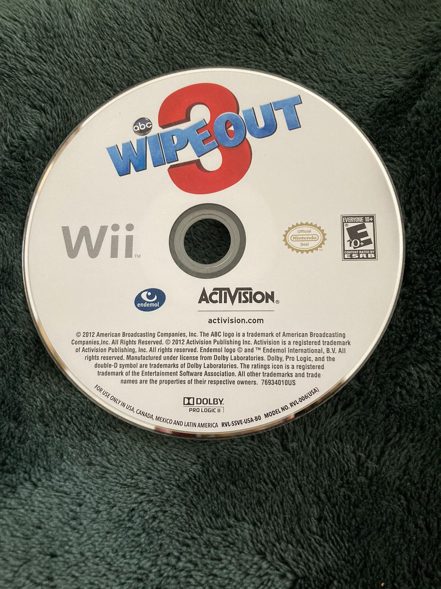 Wipeout 3 For Nintendo Wii
