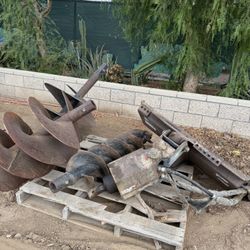 Bobcat Auger Attachment 