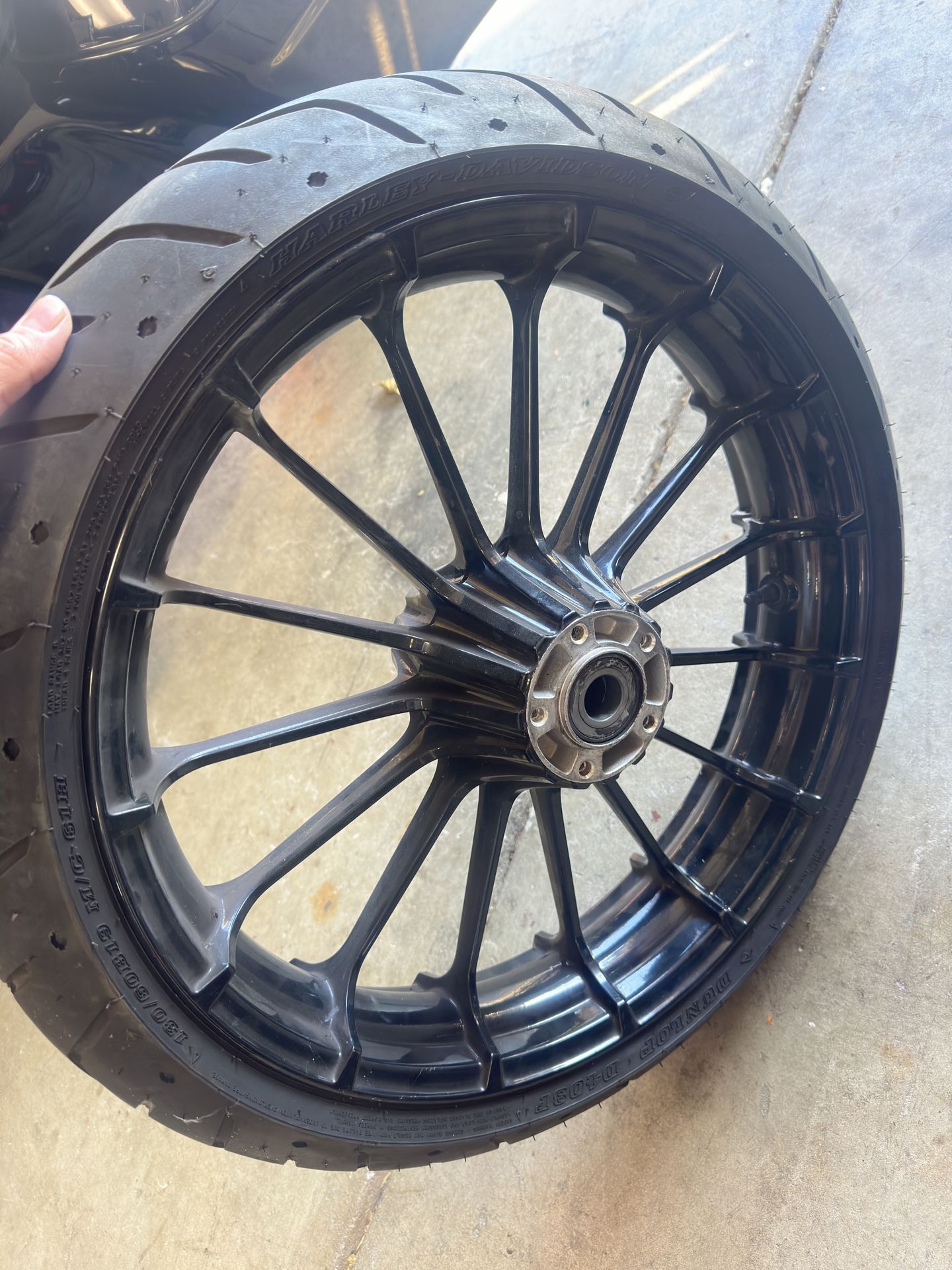 Front & back Rims and Tires Harley Road glide/ street glide