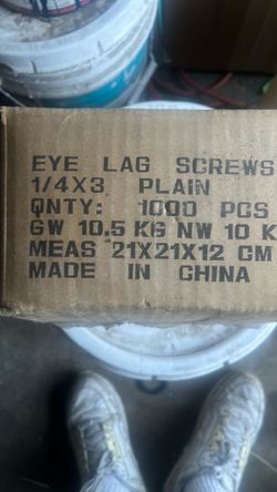1,000 Lag Screws