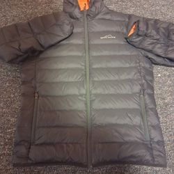Eddie Bauer Men's EB650 Down Puffer Jacket Size Medium