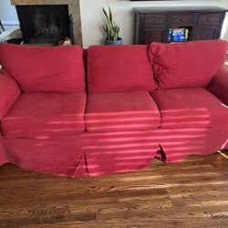 Pottery Barn Slipcover Sofa